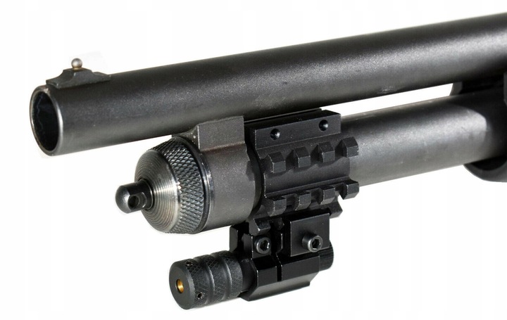 szyna montaż na lufę picatinny do strzelby: mossberg, maverick. Montaż latarki, laseru