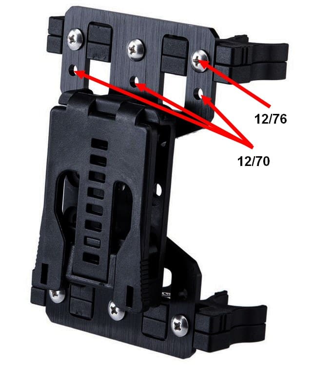 ładownica na amunicję strzelby: opcje kalibrów 12ga tj. 12/70 oraz 12/76