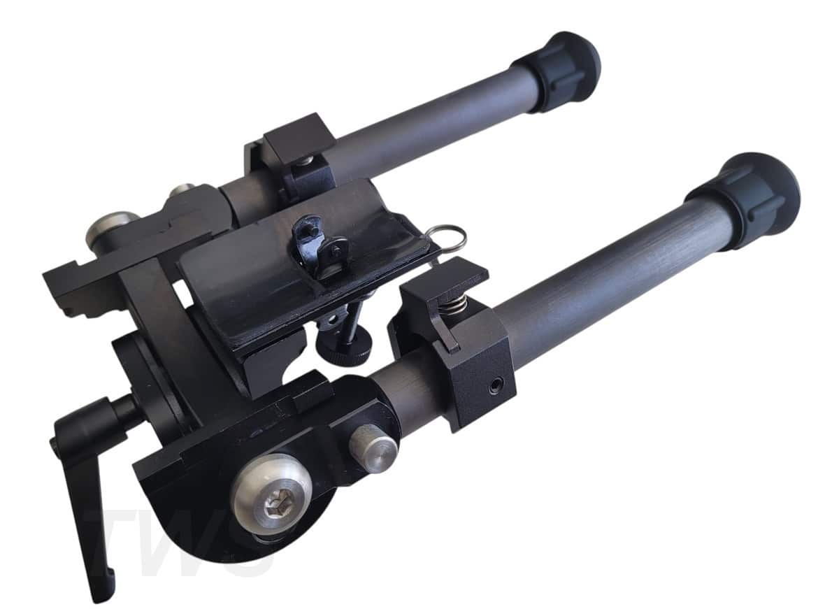 Bipod do broni AR-15: Venox widok na bączek do kolby