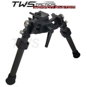 Regulowany bipod do broni z ruchomym przegubem Venox z dźwignią