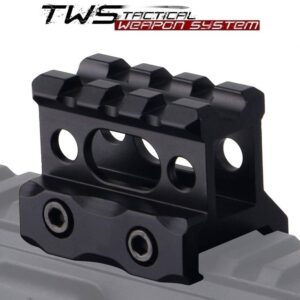 podwyższenie szyny picatinny pod kolimator, montaż RIS, 3 sloty