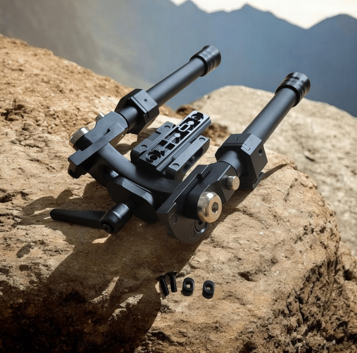 Bipod dwójnóg do broni na szynę MLOK Long Range