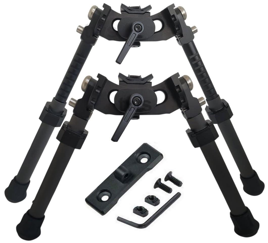 Bipod do Ar-15 na szynę M-LOK oraz regulowaną długością nóg