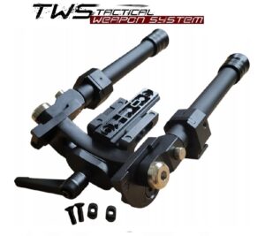 bipod F-class venox montowany na szynę mlok - widok na zestaw