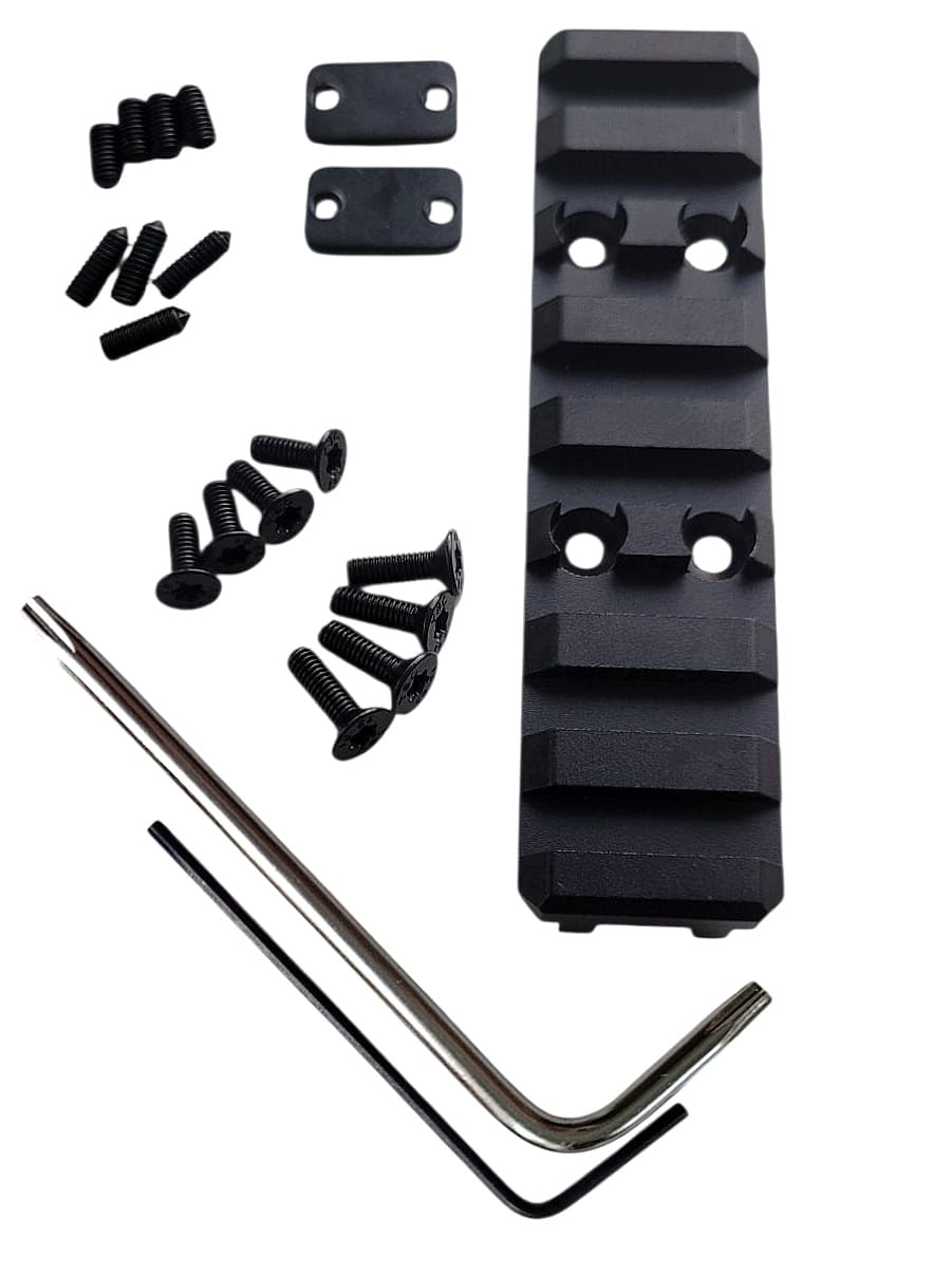 szyna wentylowana, picatinny/rib do bocka , strzelby: montaż kolimatora