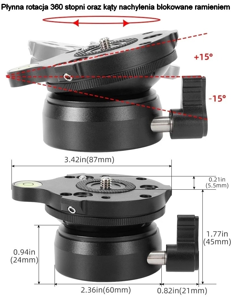 głowica zaciskowa do pastoralu myśliwskiego Primos Fiery Deer wymiary głowica zaciskowa do pastoralu myśliwskiego Primos Fiery Deer wymiary
