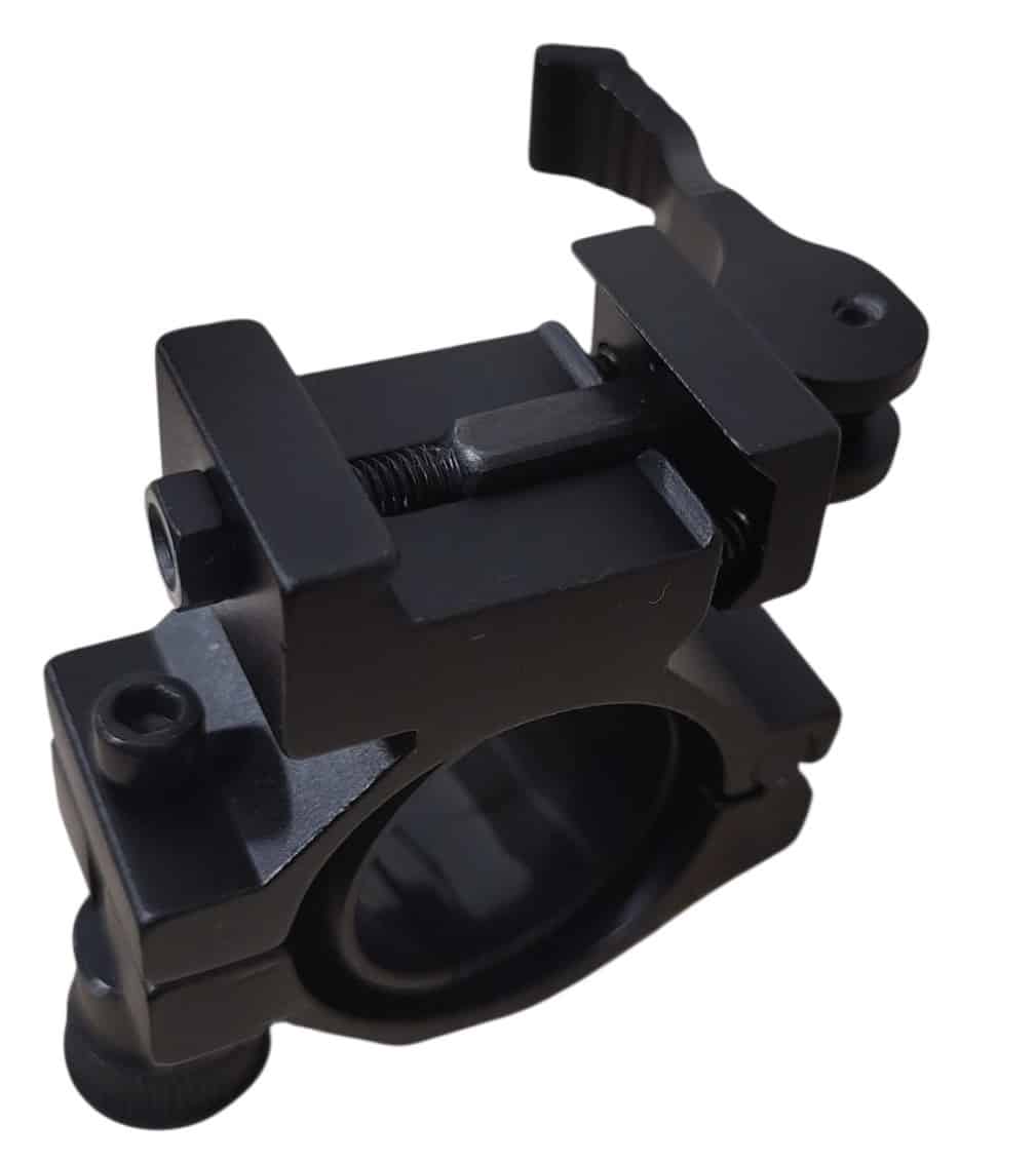 regulowany montaż latarki, iluminatora podczerwieni regulowany montaż latarki, iluminatora podczerwieni - widok od spodu