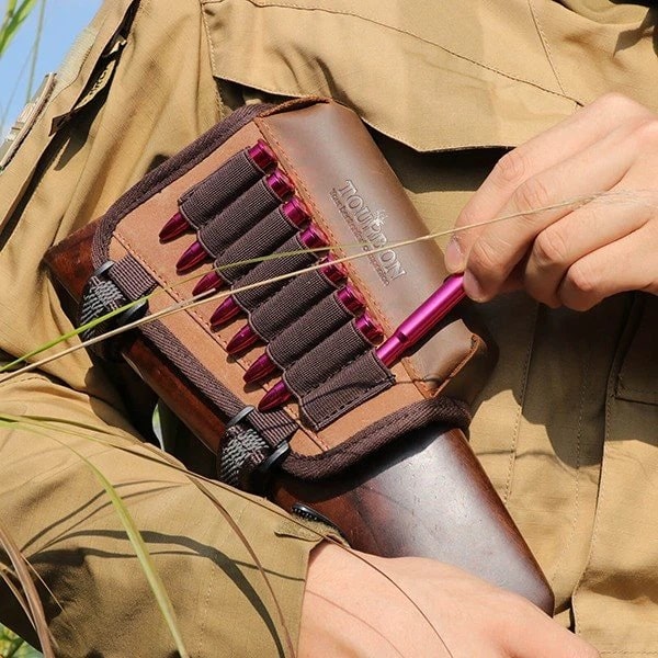 Uniwersalna baka na kolbę - montaż amunicji