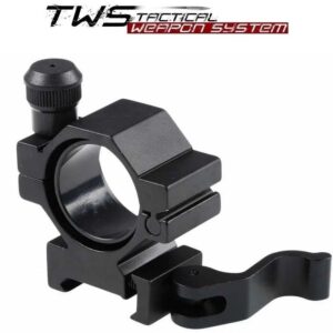 Montaż QD iluminatora IR na szynę Picatinny – do noktowizorów PARD i laterek 25mm