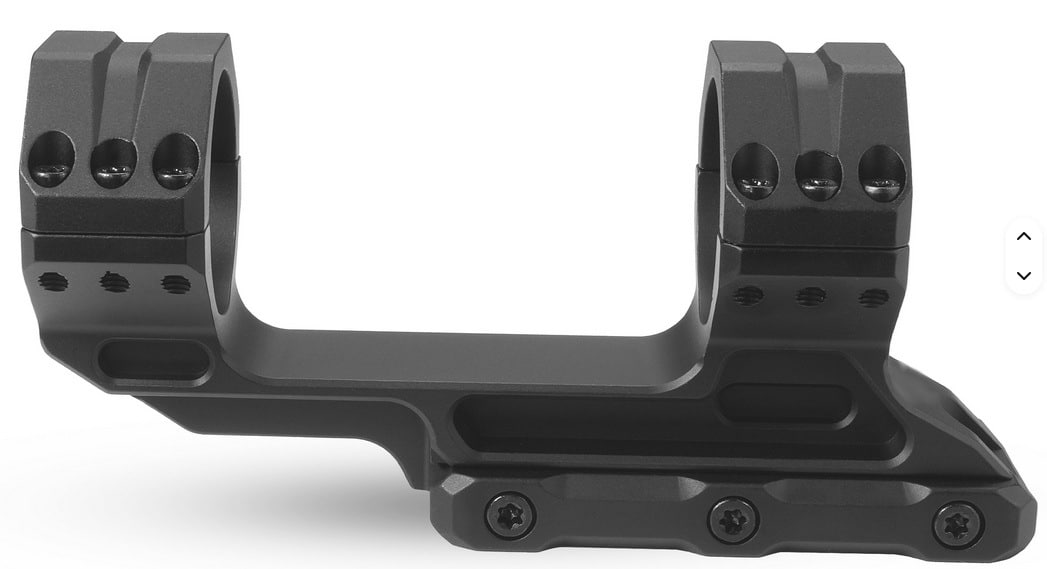 montaż do ar15 na lunetę VORTEX 34mm widok z boku