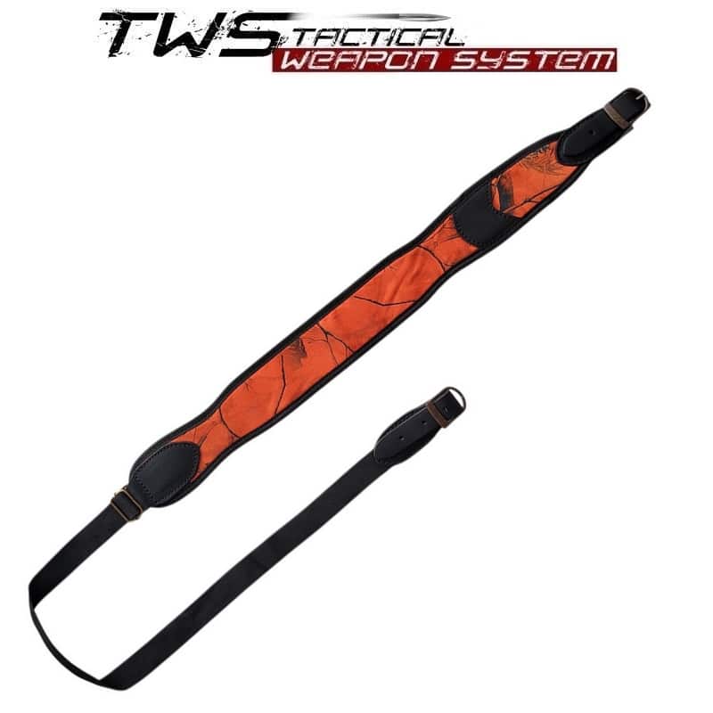 pas nośny do broni myśliwskiej- pomarańczowy