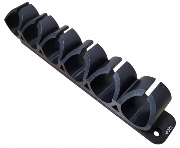 uchwyt na 6 nabojów kalibr 12GA do strzelb tzw SideSaddle Uchwyt na naboje 12GA do mossbeg/ Maverick