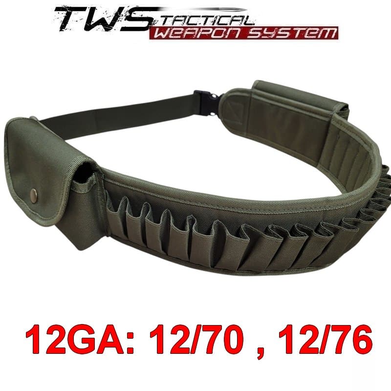 Pas myśliwski na amunicję śrutową 12GA do strzelby z kieszeniami, widok produktu