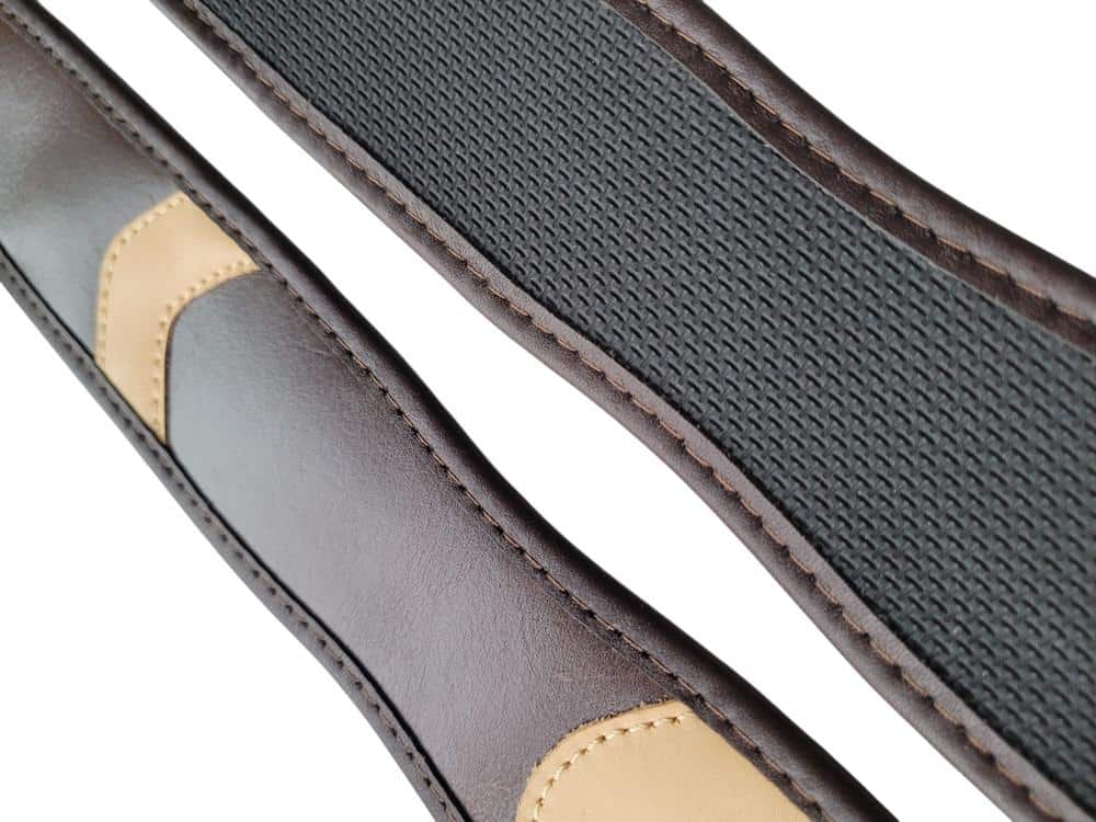 Pas nośny, na ramię do broni długiej, myśliwskiej: skórzany, neoprenowy