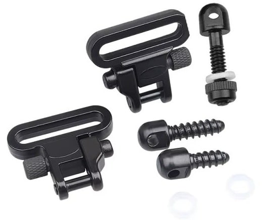 Bączki do broni myśliwskiej i sportowej 25 mm – szybki montaż z wkrętami