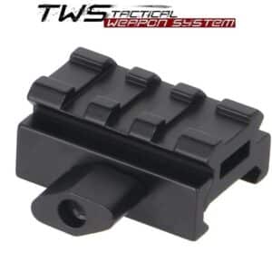 Montaż podwyższający Picatinny 20 mm 12 mm – aluminiowy riser do-kolimatora