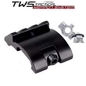 Szyna montażowa Picatinny 45 stopni 20 mm do kolimatora offset