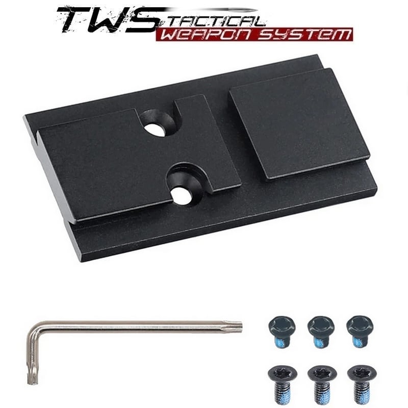 adapter- płytka montażowa kolimatorów acro do pistoletu glock mos