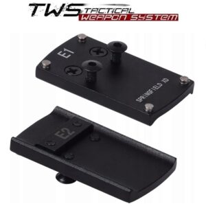 Montaż do kolimatorów Docter- Noblex na szczerbinkę w pistolecie Springfield XD, Hellcat