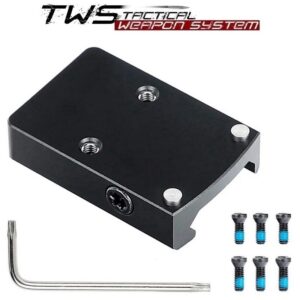 Montaż kolimatora RMR na Picatinny RIS – zestaw ze śrubami i kluczem kompatybilna z Holosun 507C 508T