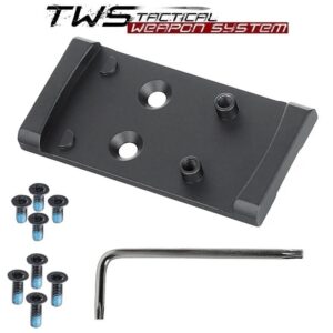 Płytka montażowa RMSc do Glock MOS z kompletem śrub i kluczem Torx – montaż kolimatora Holosun 407K 507K EPS