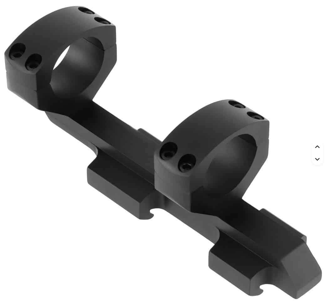 Montaż Cantilever do lunet 30mm, 20 MOA - widok z góry