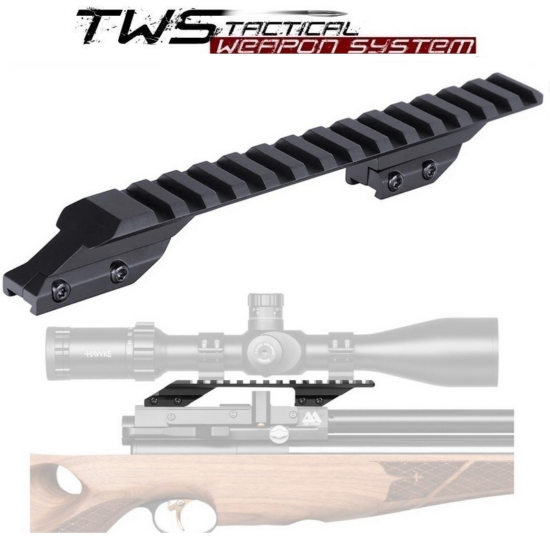 Adapter szyny 11mm na 20mm, RIS- picatinny-montaż na karabinku