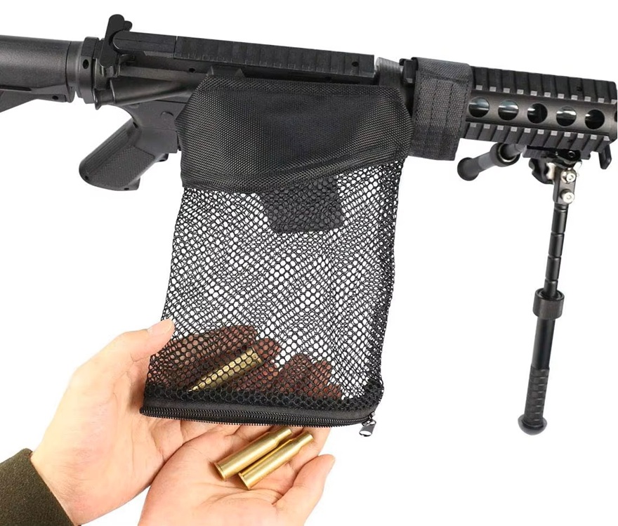 Worek na łuski na karabinie AR-15: opcja wyjmowania łusek