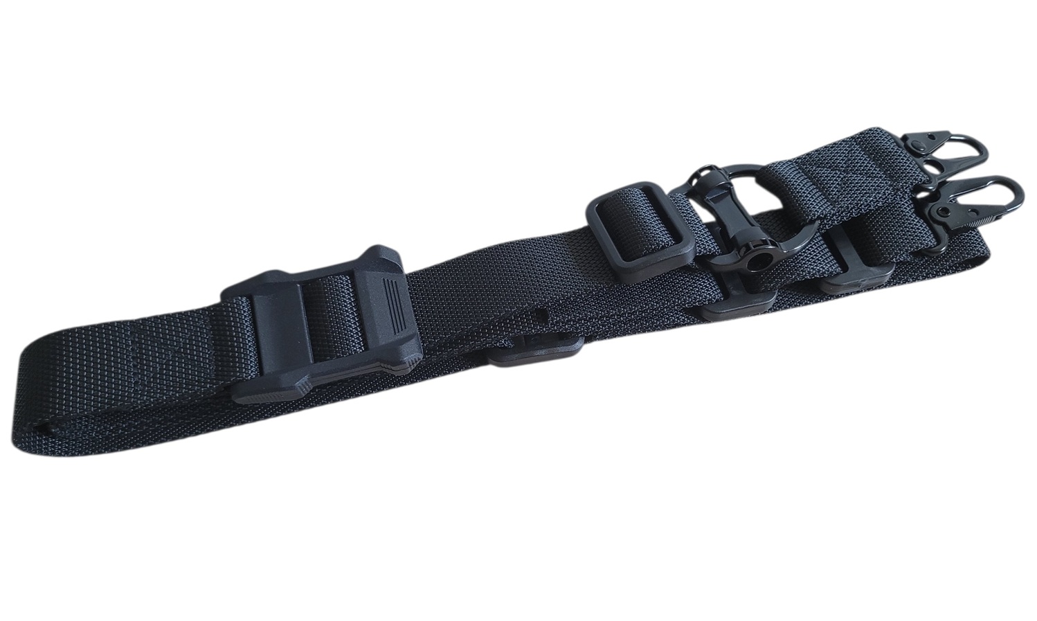 Pas nośny do karabinków AR-15 oraz AK-47 czarny widok z boku