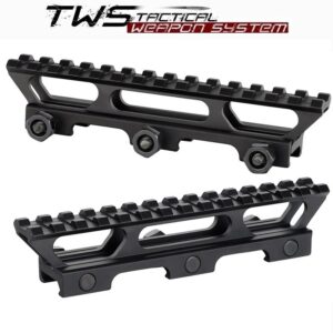 Podwyższenie montażu Picatinny 25,4 mm – riser do szyny 20 mm 14 slotów