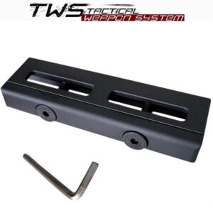 Adapter Picatinny, Weaver, RIS na M-LOK z 2 pełnymi slotami